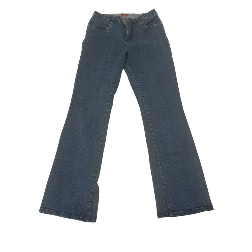 Smith’s Vintage Jeans Size 6 Mid Rise Straight Leg Y2K Blue Denim Womens